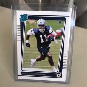 Micah parsons rated rookie football card